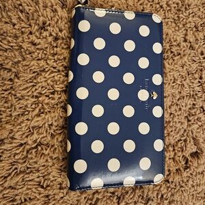 Kate Spade Blue Dot Wallet